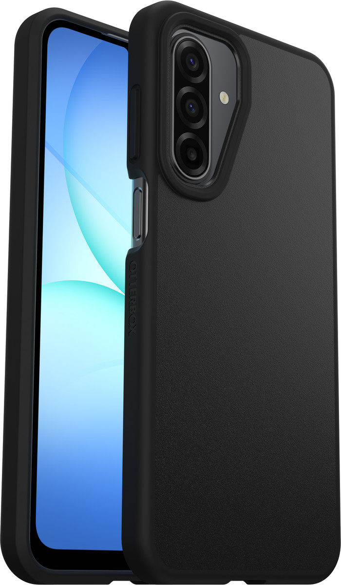 OtterBox React Samsung Galaxy A17 Back Cover Black combined product