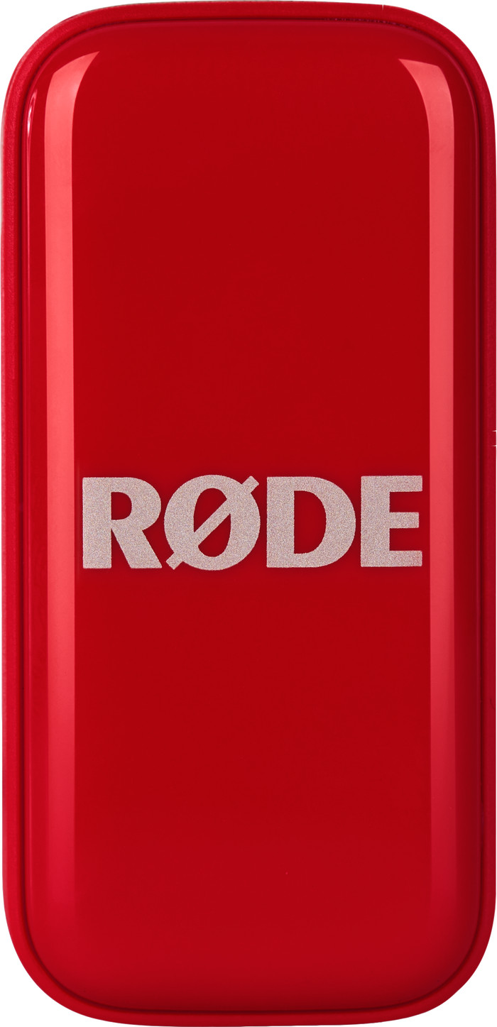 Rode Wireless Micro Rood Usb C voorkant
