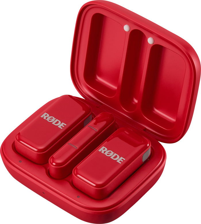 Rode Wireless Micro Rood Usb C binnenkant