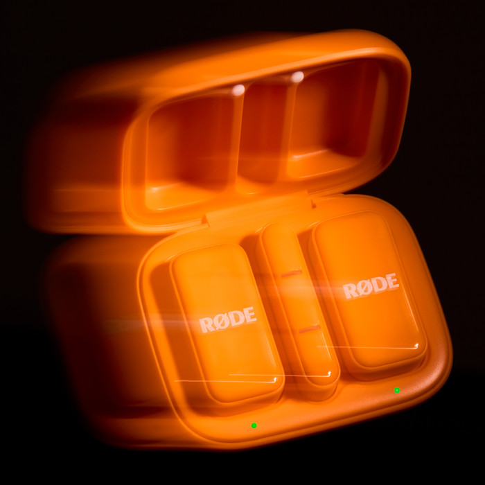 Rode Wireless Micro Oranje Usb C visual leverancier
