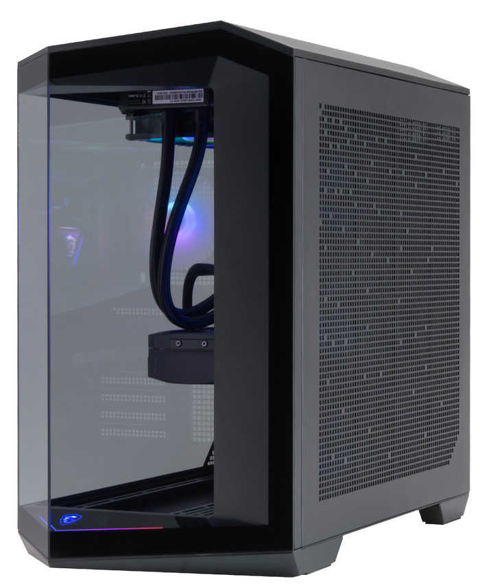 Cobalt x Powered by MSI - Tier 3 - RTX 5080 - Ryzen 7 9800X3D - 64GB - 4TB SSD rechterkant