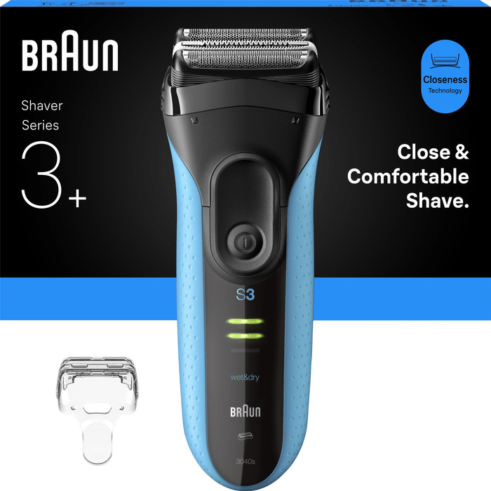 Braun Series 3+ 3040S Blauw accessoire