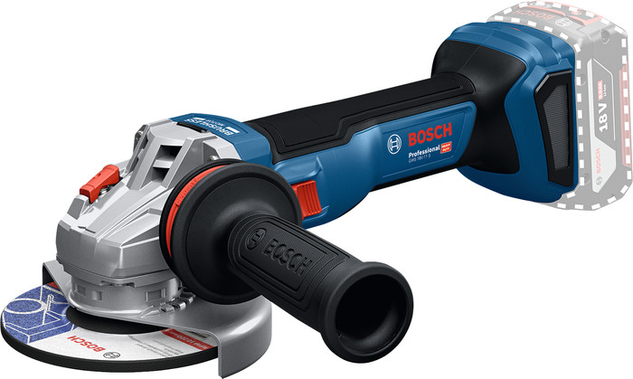 Bosch Professional GWS 18V-11 S (zonder accu) rechterkant