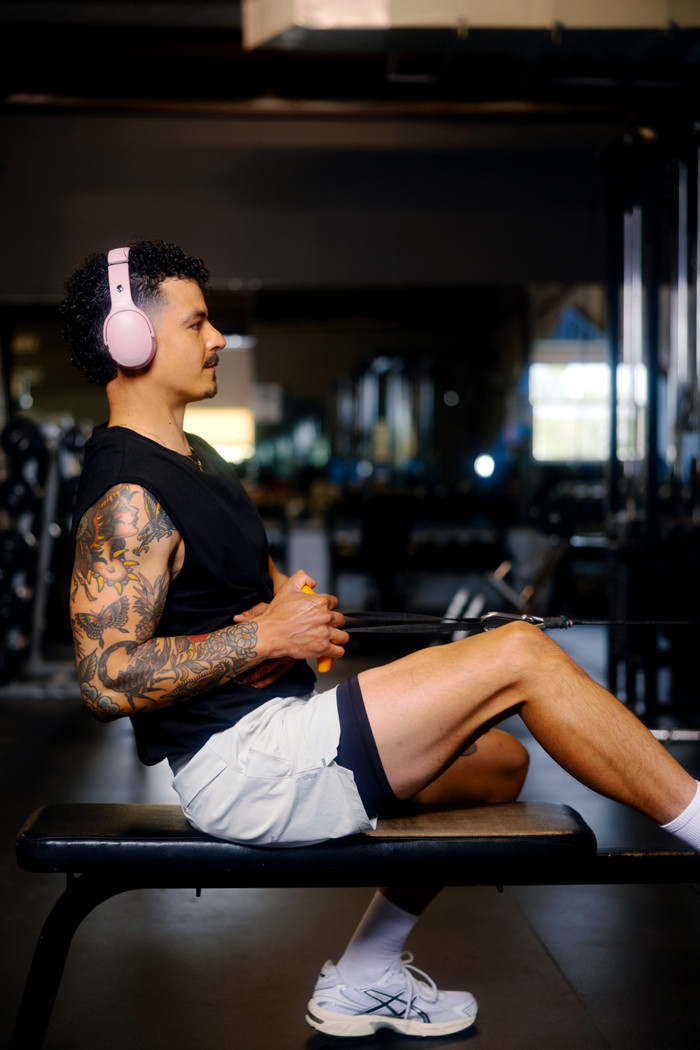 Skullcandy Crusher Active Pink product in use