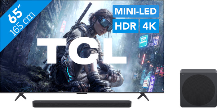 TCL QD Mini-led 65" T8D (2026) + TCL A65K Main Image