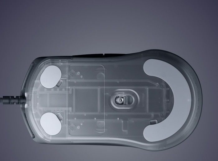 SteelSeries Rival 3 Gen 2 Gaming Mouse Black bottom