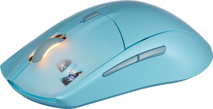 SteelSeries Rival 3 Gen 2 Wireless Gaming Mouse Aqua left side