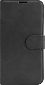 Just in Case Wallet Samsung Galaxy S25 Edge Book Case Zwart voorkant