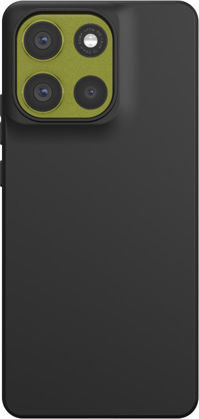 Just in Case Soft Design Motorola Moto G86 Back Cover Zwart Main Image