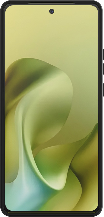 Just in Case Soft Design Motorola Moto G86 Back Cover Zwart voorkant