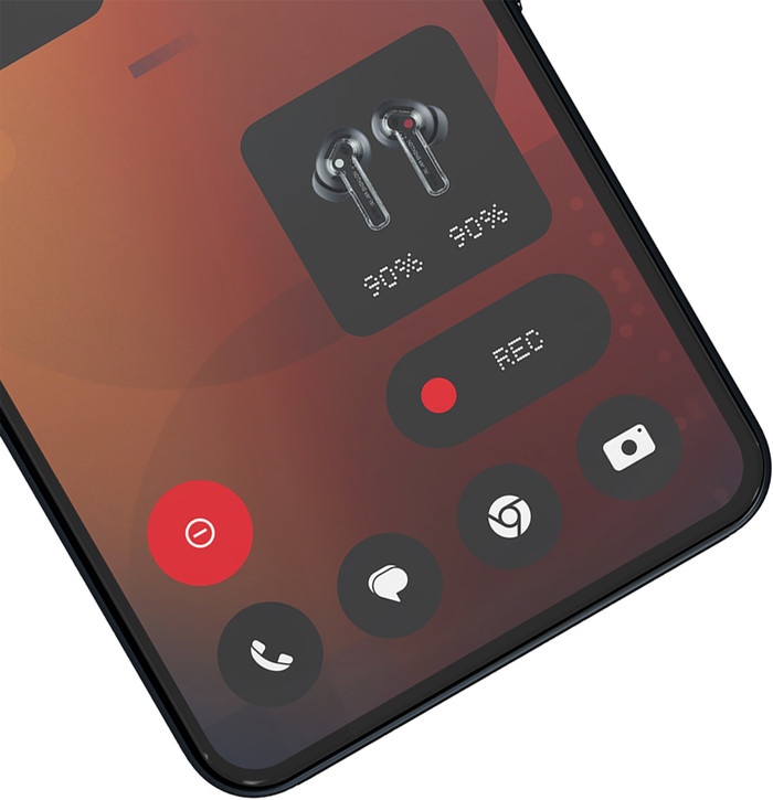 Just In Case Tempered Glass Nothing Phone (3) Screenprotector detail