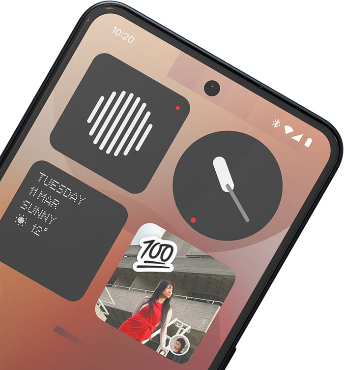 Just In Case Tempered Glass Nothing Phone (3) Screenprotector detail