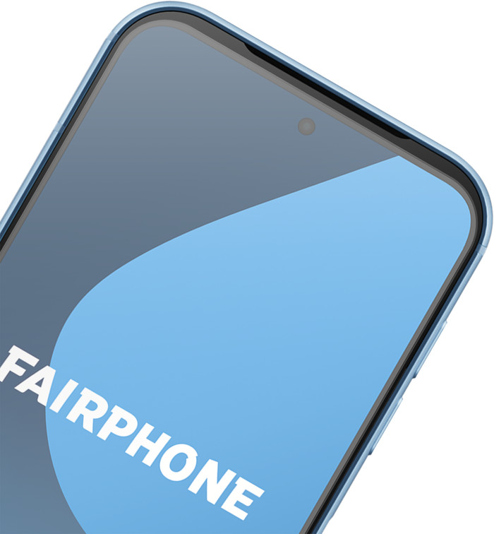 Just In Case Tempered Glass Fairphone 6 Screenprotector detail