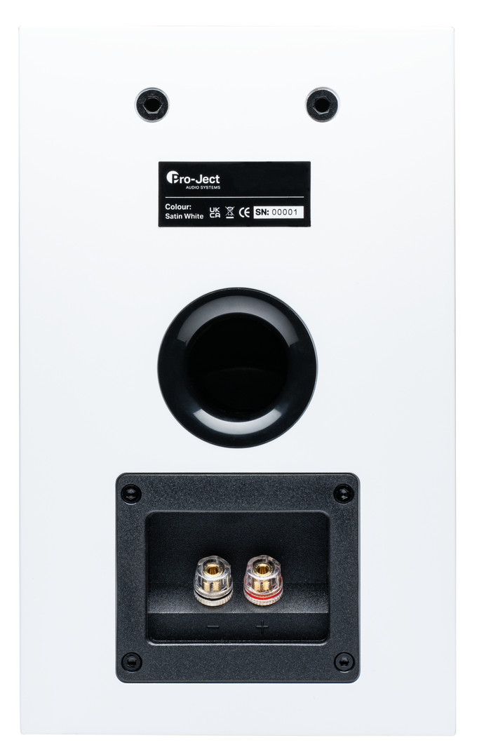 Pro-Ject Colourful Audio System E White back