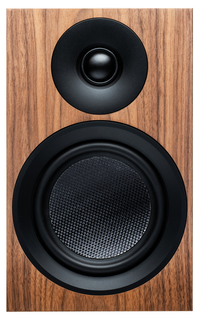 Pro-Ject Colourful Audio System E Bruin voorkant