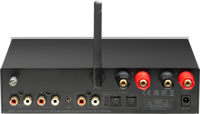 Pro-Ject Stereo Set E Phono Wit achterkant