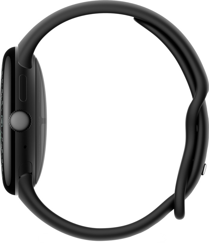 Google Pixel Watch 4 Black 45mm right side