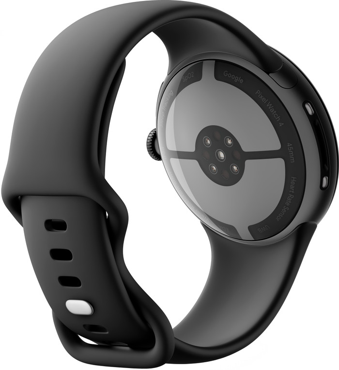 Google Pixel Watch 4 Black 45mm back