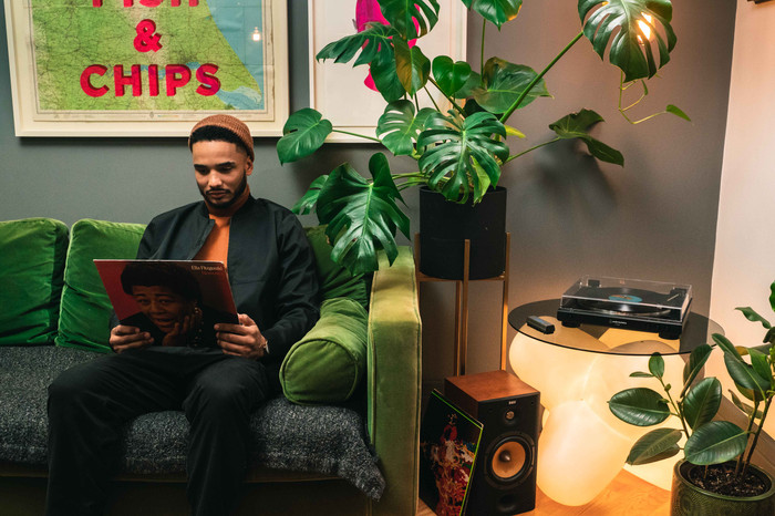 Audio Technica AT-LP60XBT Zwart product in gebruik