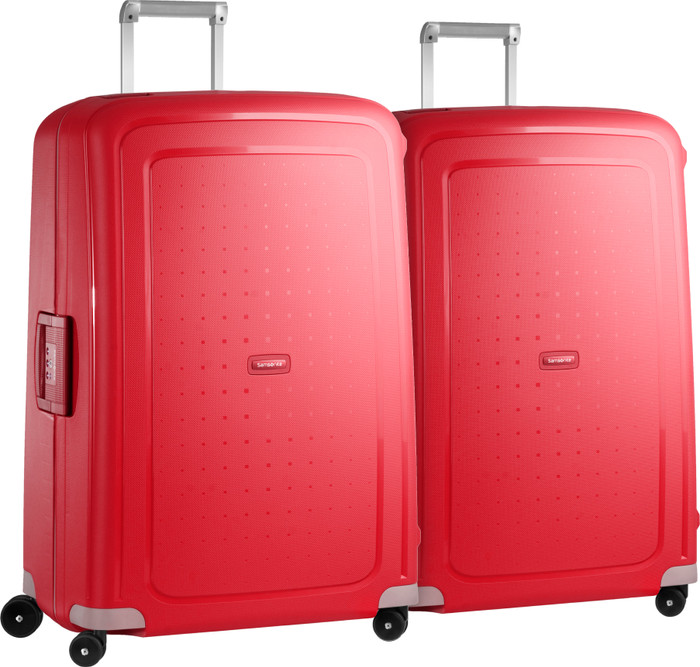 Samsonite S'Cure Spinner 81cm Duo Pack Crimson Red Main Image