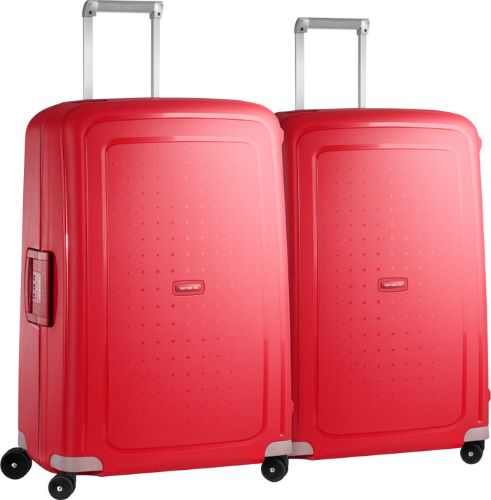 Samsonite S'Cure Spinner 75cm Duo Pack Crimson Red Main Image