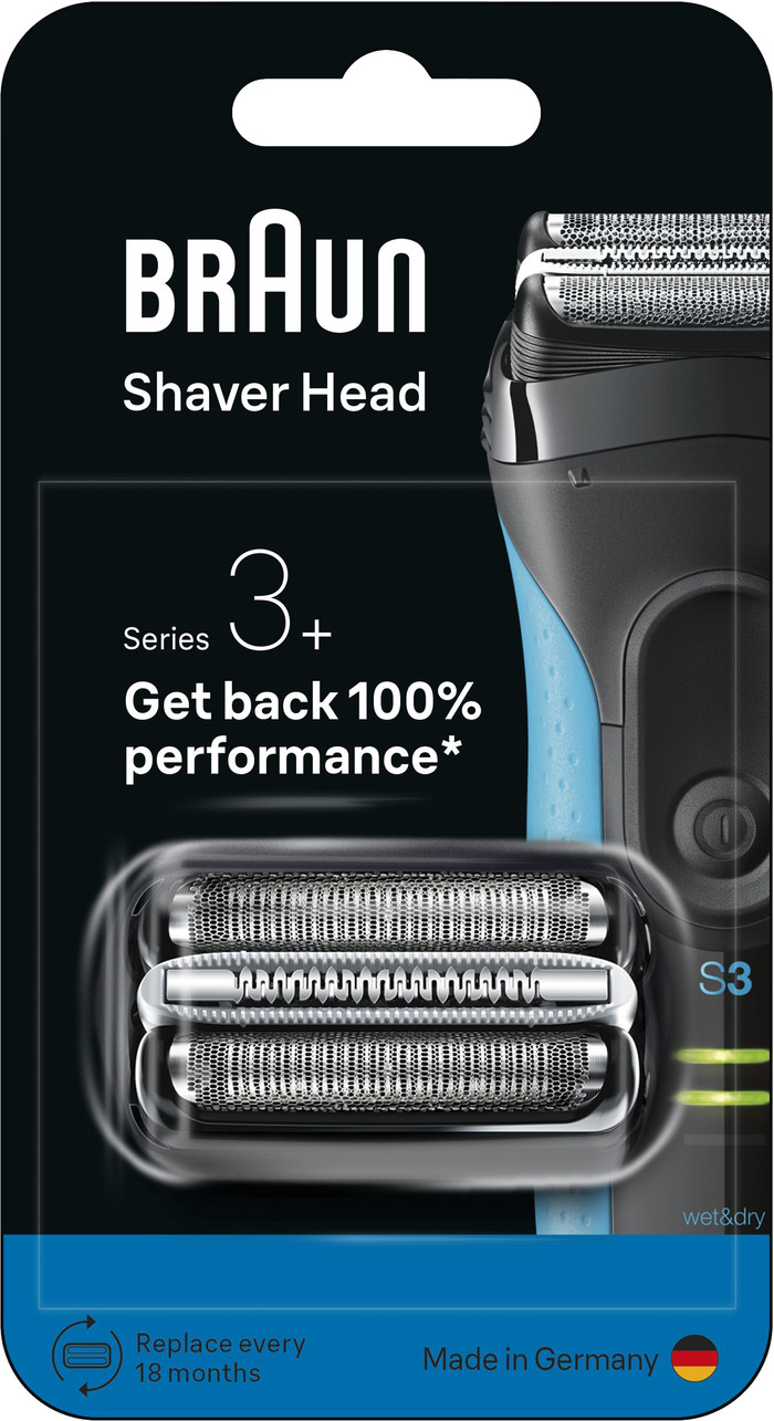Braun Series 3+ 32B packaging