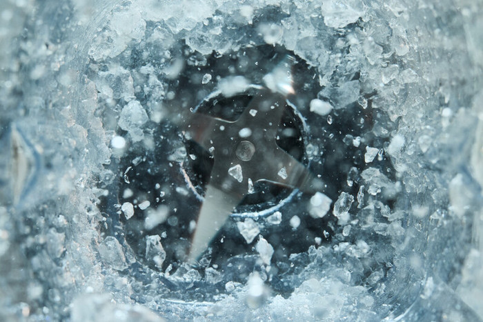 KitchenAid Pure Power 5KSB2073EPL Porcelain White product in gebruik