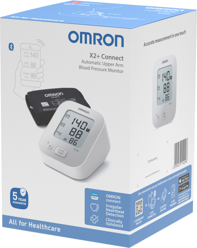 OMRON X2+ Connect packaging