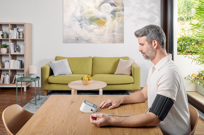 OMRON X2+ Connect product in use