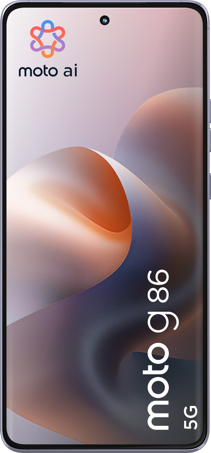 Motorola Moto G86 256GB Paars 5G voorkant
