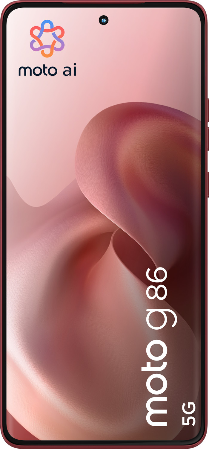 Motorola Moto G86 256GB Red 5G front