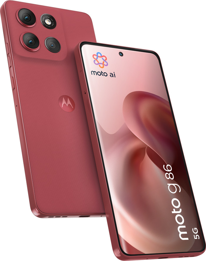 Motorola Moto G86 256GB Red 5G front