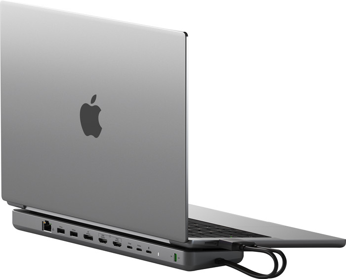 Satechi Usb C Dual Dock Stand met NVMe SSD Slot accessoire