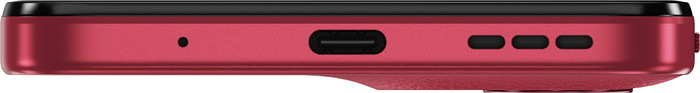 Motorola Moto G05 64GB Rood 4G onderkant