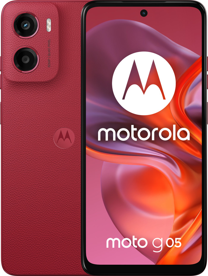 Motorola Moto G05 64GB Rood 4G Main Image