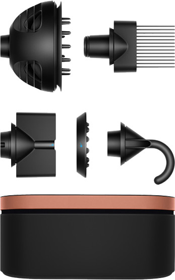 Dyson Supersonic Nural Curly + Coily Limited Edition Amber Silk accessory