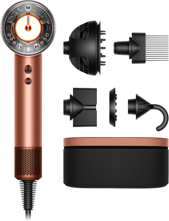 Dyson Supersonic Nural Curly + Coily Limited Edition Amber Silk Main Image