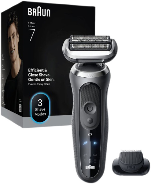 Braun Series 7 72-G1200S Grijs voorkant