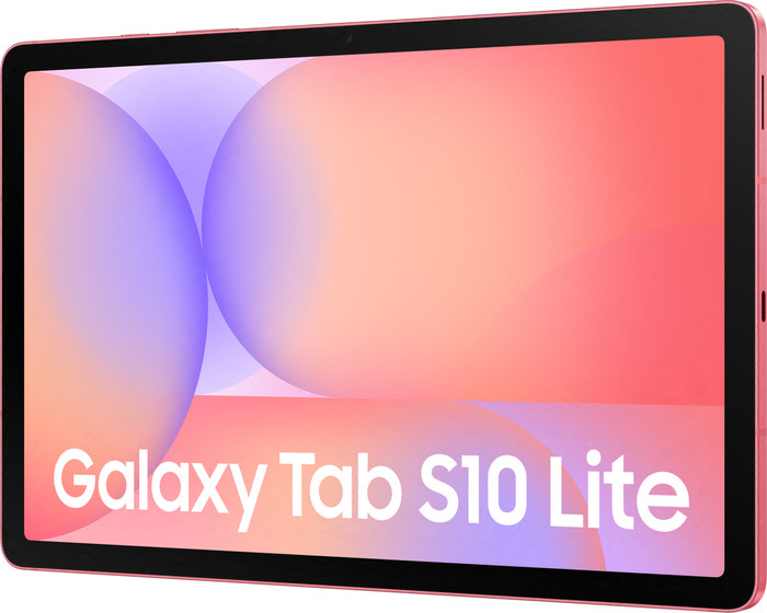 Samsung Galaxy Tab S10 Lite 10,9 inch 128GB Wifi Rood + Kids Cover Blauw rechterkant