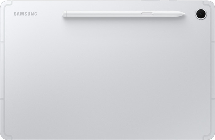 Samsung Galaxy Tab S10 Lite 10,9 inch 128GB Wifi Zilver + Kids Cover Blauw achterkant