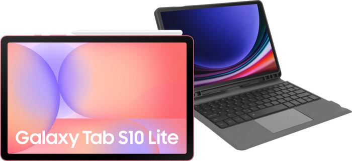 Samsung Galaxy Tab S10 Lite 10,9 inch 128GB Wifi Rood + Toetsenbord Hoes QWERTY Main Image