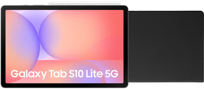 Samsung Galaxy Tab S10 Lite 10,9 inch 256GB Wifi en 5G Grijs + Book Case Zwart Main Image