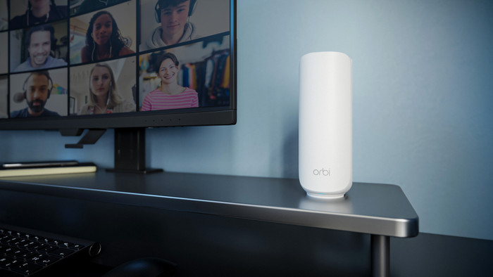 NETGEAR Orbi RBE373 product in use