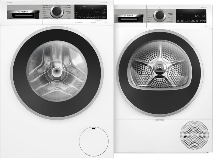 Bosch WGG244FLNL i-DOS + Bosch WQG233DLNL Main Image