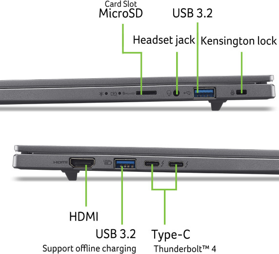Acer Aspire 16 AI A16-52M-729K visual leverancier