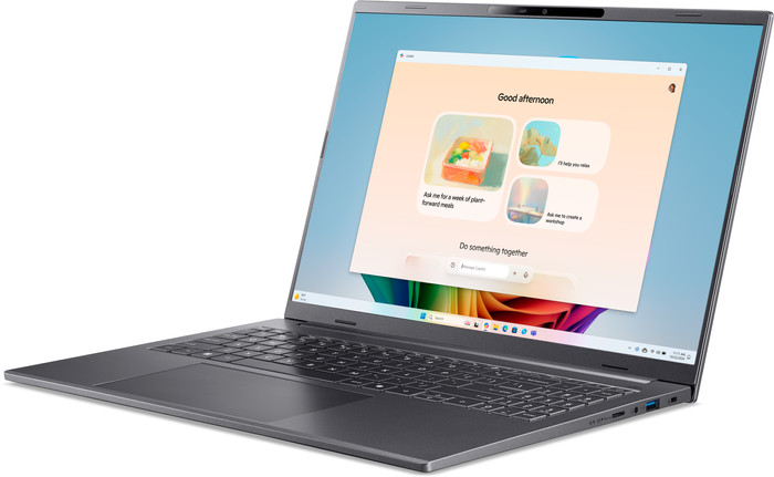 Acer Aspire 16 AI A16-52M-729K rechterkant