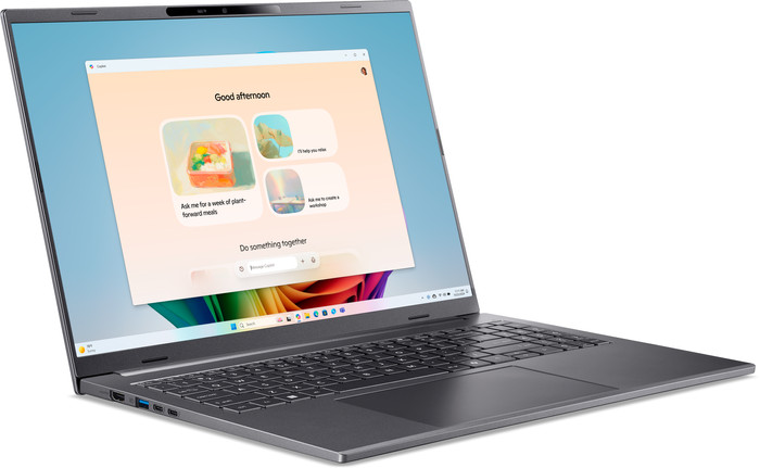 Acer Aspire 16 AI A16-52M-729K linkerkant