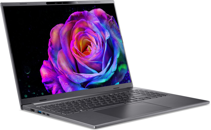 Acer Aspire 16 AI OLED A16-52M-79S1 linkerkant