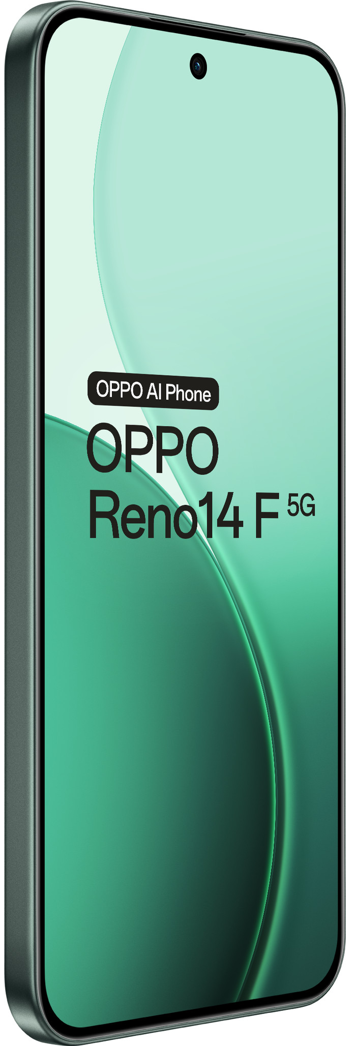 OPPO Reno14 F 256GB Green 5G front