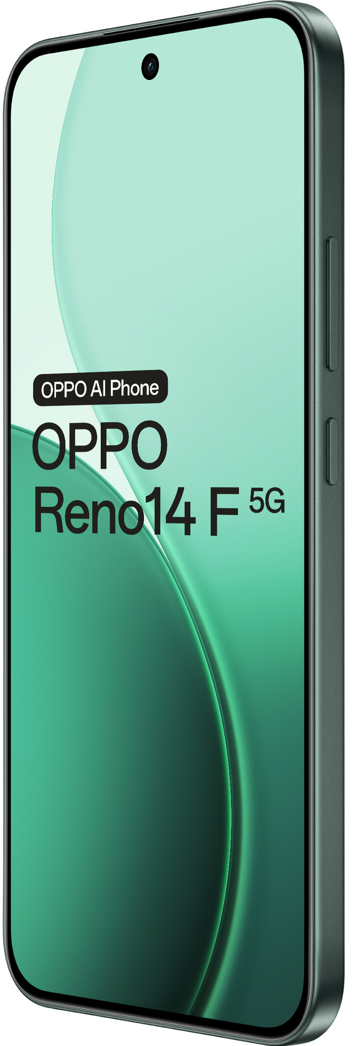 OPPO Reno14 F 256GB Green 5G front